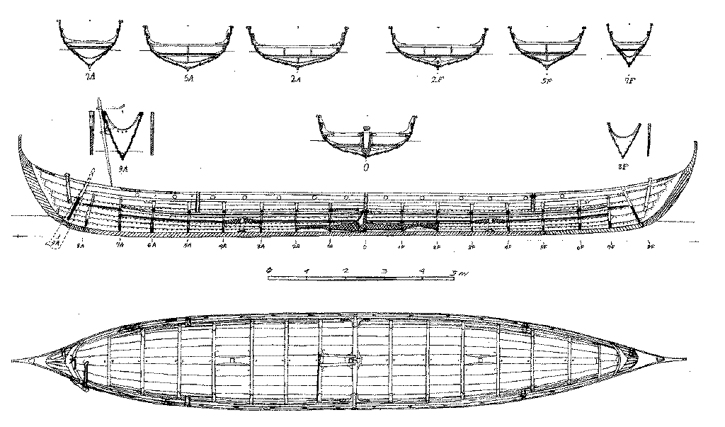 Viking Ship Model Plans Blueprints